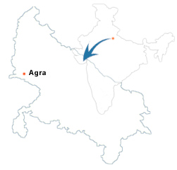 Mappa Agra